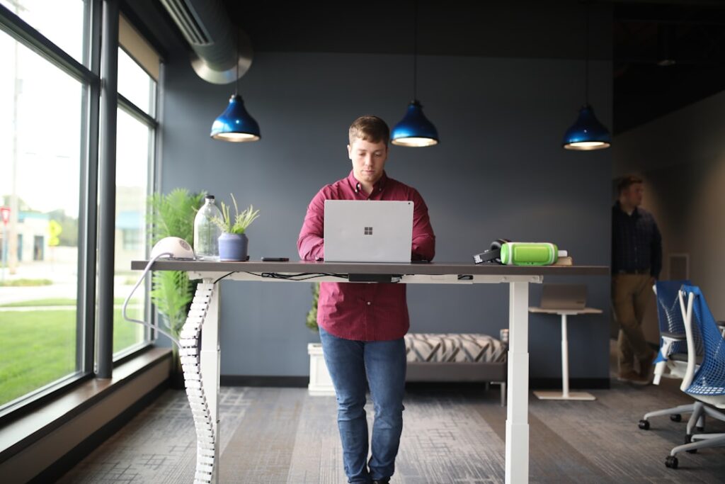 Photo Standing desk