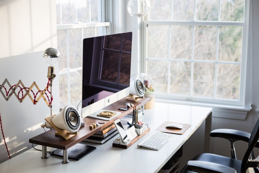 Photo Modern workspace