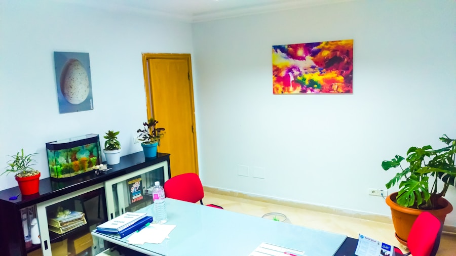 Photo interior decoration office