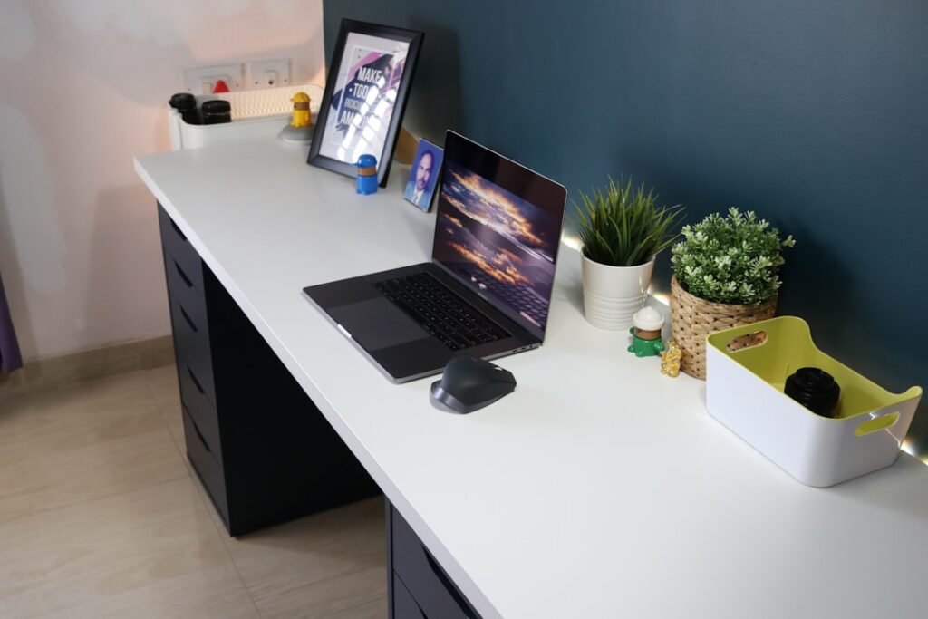Photo reception desk design