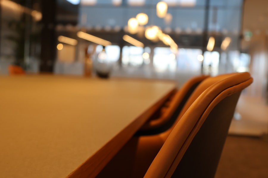 Photo office interior design, productivity
