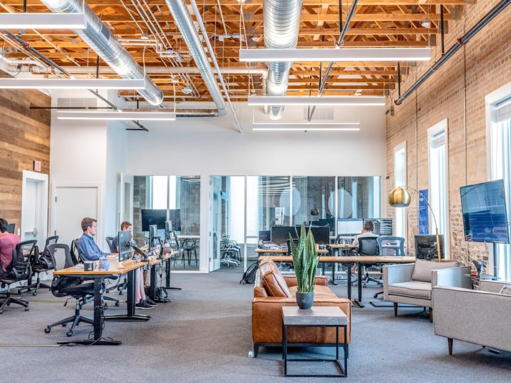 Photo modern office interior