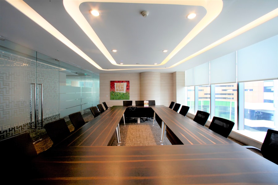 Photo modern office cabinets Dubai